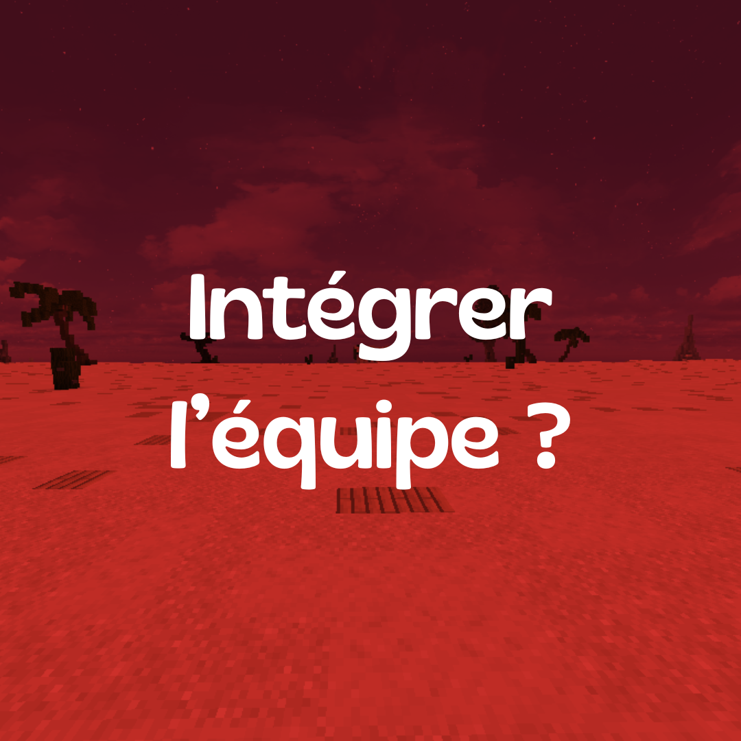 Intégrer le staff PvpSword ?